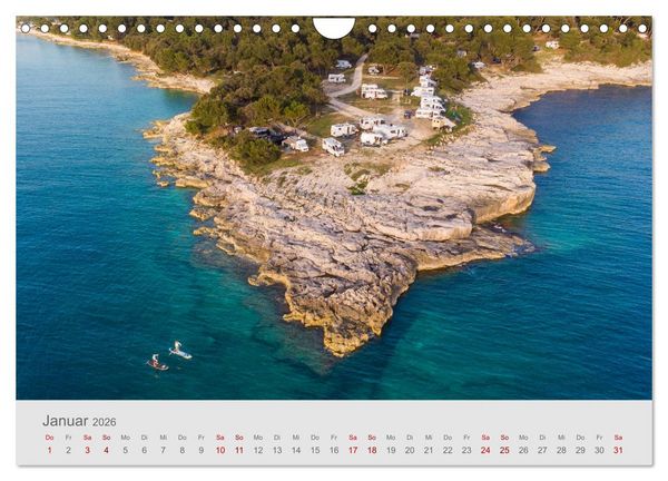 Produktbild: Abenteuer Camping in Kroatien (Wandkalender 2026 DIN A4 quer), CALVENDO Monatskalender