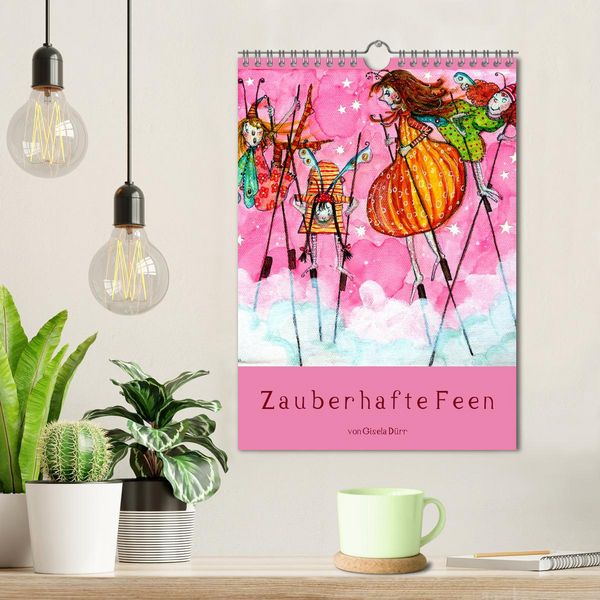 Produktbild: Zauberhafte Feen (Wandkalender 2026 DIN A4 hoch), CALVENDO Monatskalender