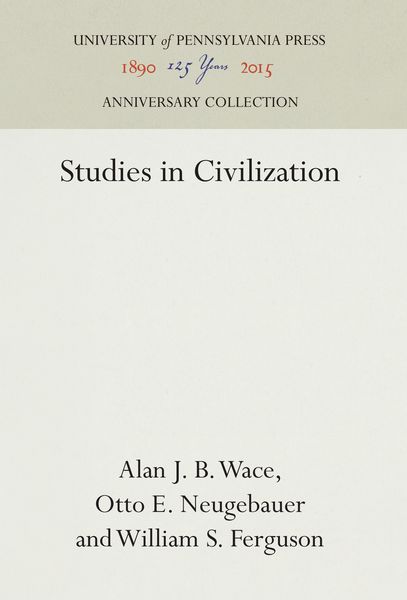 Produktbild: Studies in Civilization