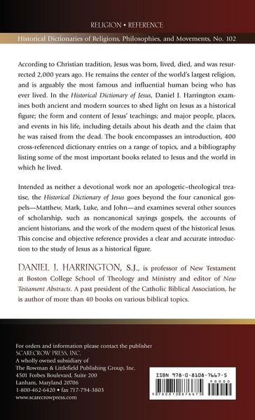 Produktbild: Historical Dictionary of Jesus