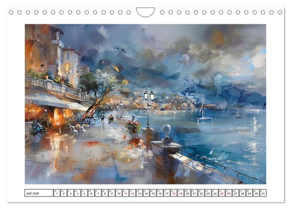 Produktbild: Toskana bis Provence (Wandkalender 2026 DIN A4 quer), CALVENDO Monatskalender