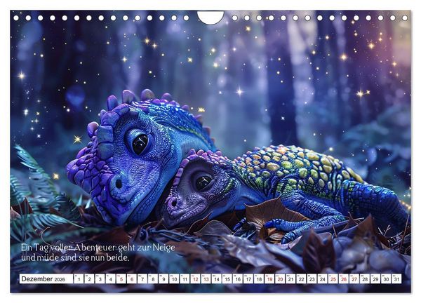 Produktbild: Ein Saurier namens Sori (Wandkalender 2026 DIN A4 quer), CALVENDO Monatskalender