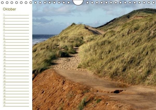 Produktbild: Sylter D&uuml;nen (Wandkalender immerw&auml;hrend DIN A4 quer)