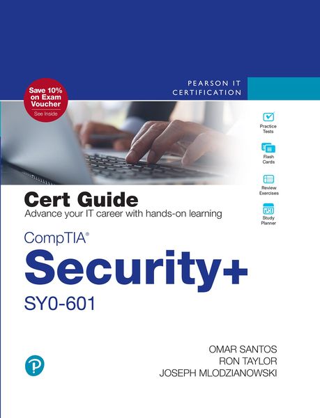 Produktbild: CompTIA Security+ SY0-601 Cert Guide