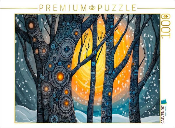 Produktbild: CALVENDO Puzzle Schimmernde Stille | 1000 Teile Lege-Gr&ouml;&szlig;e 64x48cm Foto-Puzzle f&uuml;r gl&uuml;ckliche Stunden