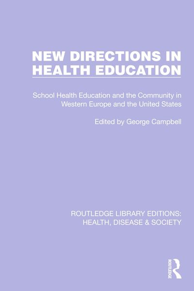 Produktbild: New Directions in Health Education