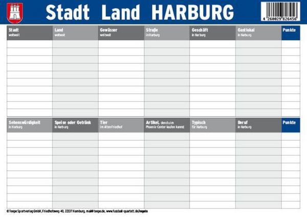 Produktbild: Hamburg: Stadt Land Harburg