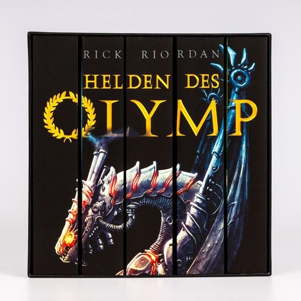 Produktbild: Helden des Olymp: Taschenbuchschuber B&auml;nde 1-5