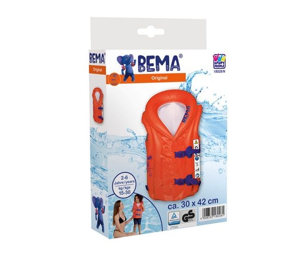 Produktbild: BEMA&reg; aufblasbare Schwimmlernweste