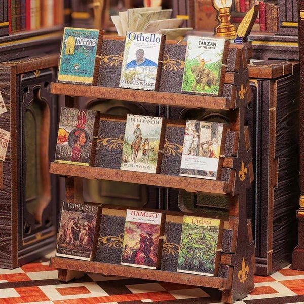 Produktbild: Book Nook DIY B&uuml;cherecke Owl Bookstore