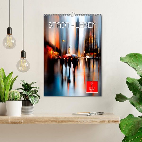 Produktbild: Stadt - Leben (Wandkalender 2026 DIN A3 hoch), CALVENDO Monatskalender