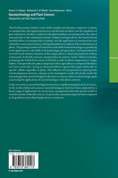 Produktbild: Nanotechnology and Plant Sciences
