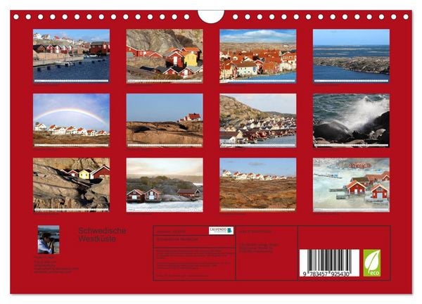 Produktbild: Schwedische Westk&uuml;ste (Wandkalender 2026 DIN A4 quer), CALVENDO Monatskalender