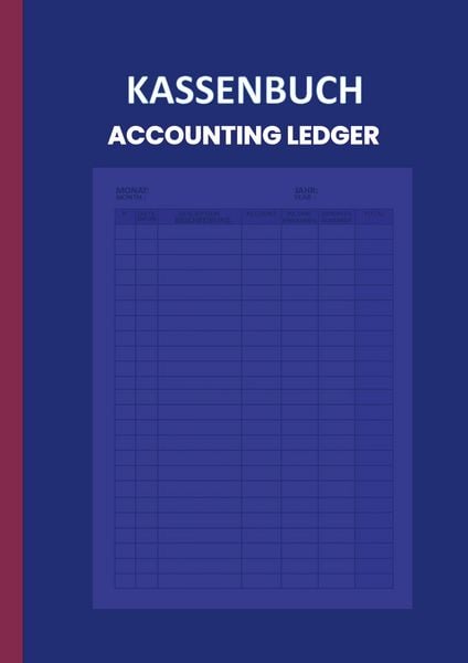 Kassenbuch für Kleinunternehmer, Vereine und auch als Haushaltsbuch geeignet, Taschenbuch von Clara Hoffnung, Bookmundo, 9789403727042