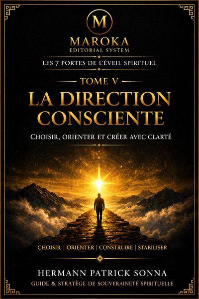 Produktbild: La Direction Consciente : Choisir, orienter et cr&eacute;er avec clart&eacute;