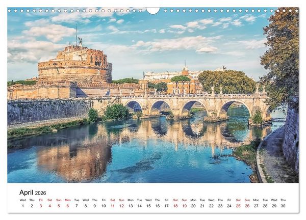 Produktbild: Wonders of Rome (Wall Calendar 2026 DIN A3 landscape), CALVENDO 12 Month Wall Calendar