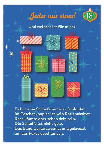 Produktbild: R&auml;tseladventskalender to go 9