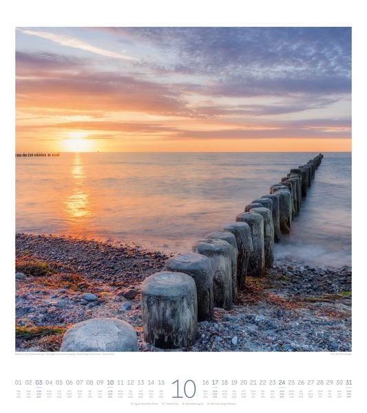 Produktbild: Meeresstille Kalender 2027