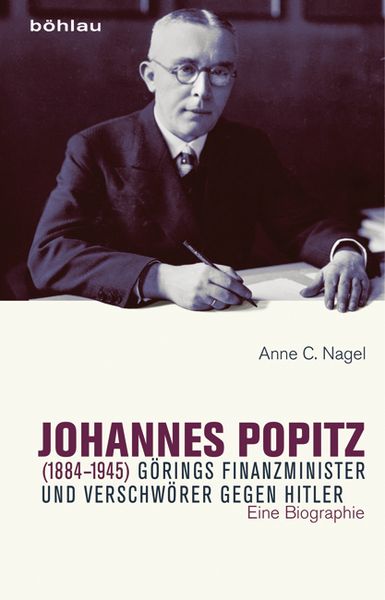Produktbild: Johannes Popitz (1884&ndash;1945)