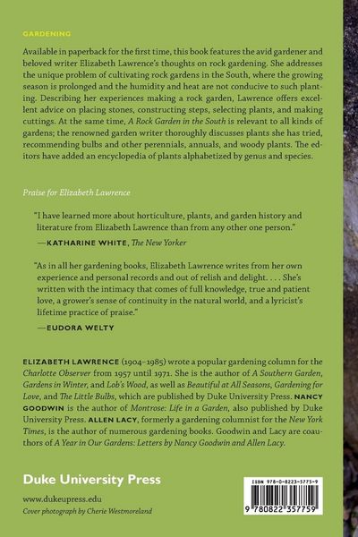 Produktbild: A Rock Garden in the South