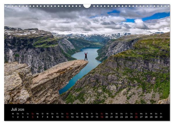 Produktbild: Wild, Wild Places 2026 (Wandkalender 2026 DIN A3 quer), CALVENDO Monatskalender