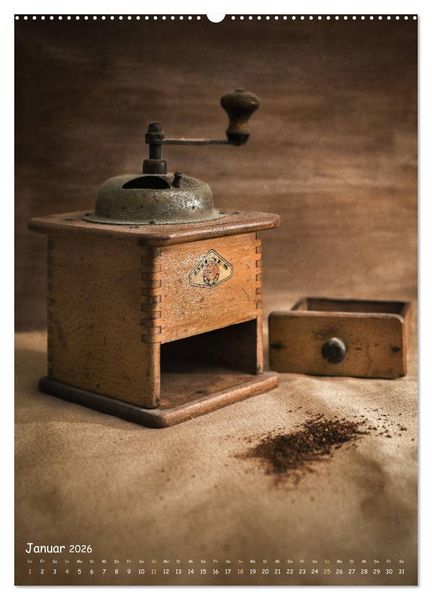 Produktbild: Alte Kaffeem&uuml;hlen (hochwertiger Premium Wandkalender 2026 DIN A2 hoch), Kunstdruck in Hochglanz