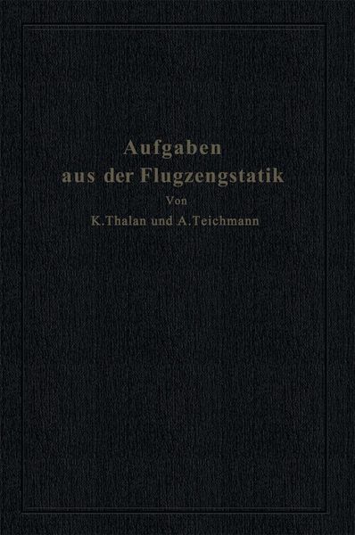 Produktbild: Aufgaben aus der Flugzeugstatik