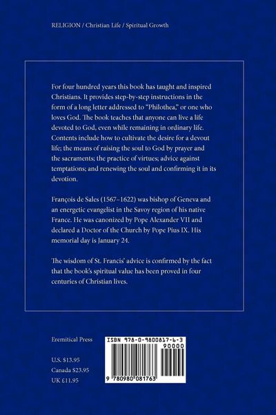 Produktbild: Introduction to the Devout Life, 400th Anniversary Edition