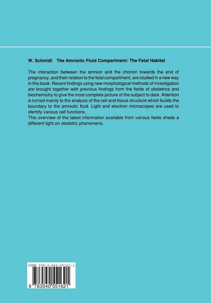 Produktbild: The Amniotic Fluid Compartment: The Fetal Habitat