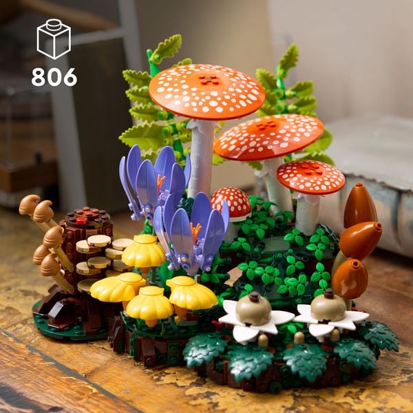 Produktbild: LEGO Botanicals 11505 Waldpilze, Modellbau f&uuml;r Erwachsene