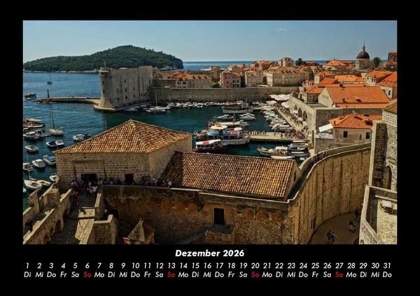 Produktbild: Kroatien 2026 Fotokalender DIN A3