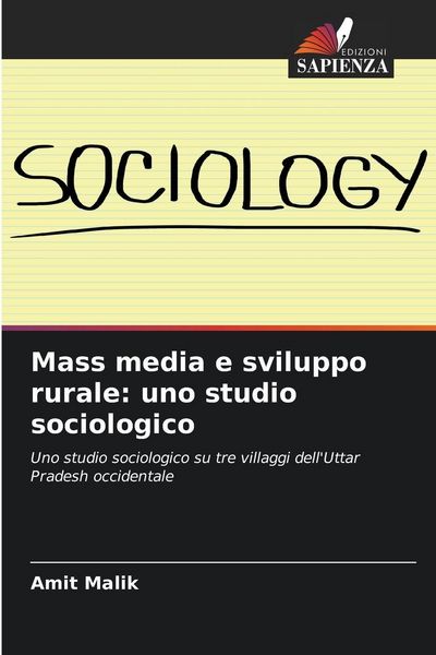 Produktbild: Mass media e sviluppo rurale: uno studio sociologico