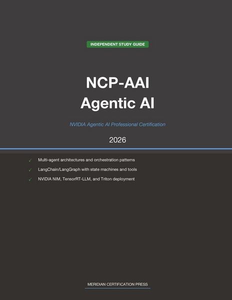 Produktbild: NVIDIA NCP-AAI Exam Study Guide 2026