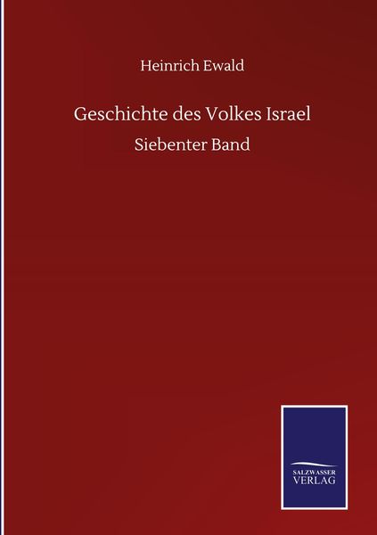 Produktbild: Geschichte des Volkes Israel