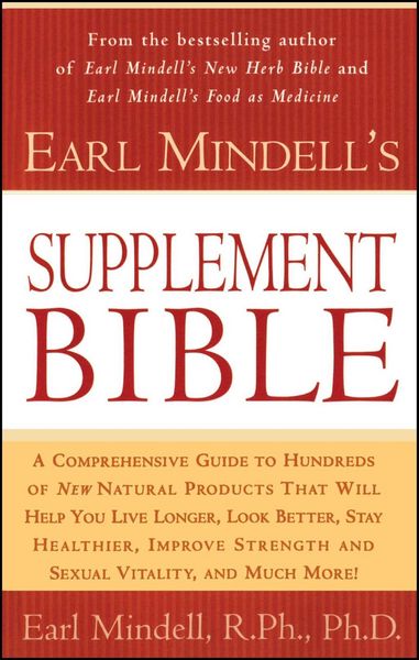 Produktbild: Earl Mindell's Supplement Bible