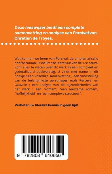 Produktbild: Parcival van Chr&eacute;tien de Troyes (Boekanalyse)