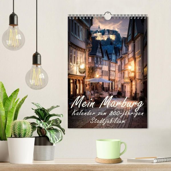 Produktbild: Mein Marburg (Wandkalender 2026 DIN A4 hoch), CALVENDO Monatskalender