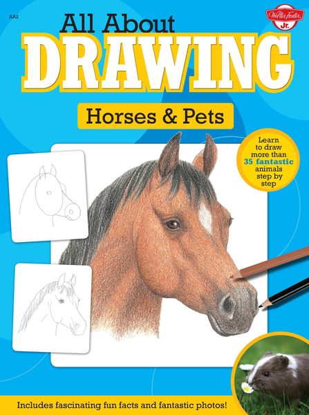 Produktbild: All About Drawing Horses & Pets