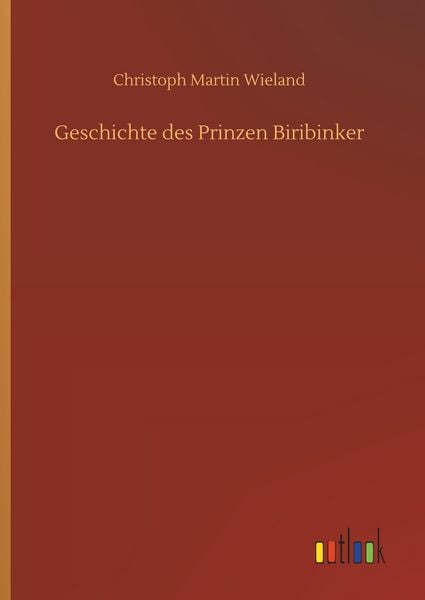 Produktbild: Geschichte des Prinzen Biribinker