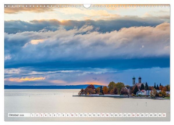 Produktbild: Momente am Bodensee (Wandkalender 2026 DIN A3 quer), CALVENDO Monatskalender