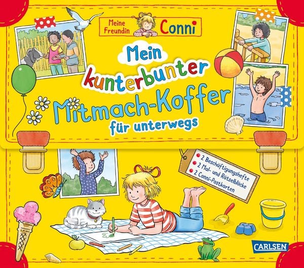 Produktbild: Conni Gelbe Reihe (Besch&auml;ftigungsbuch): Mein kunterbunter Mitmach-Koffer f&uuml;r unterwegs