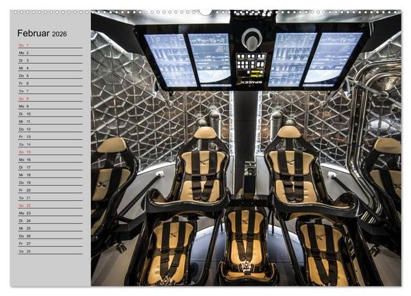 Produktbild: Space Shuttle. Impressionen aus der Raumfahrt (hochwertiger Premium Wandkalender 2026 DIN A2 quer), Kunstdruck in Hochglanz