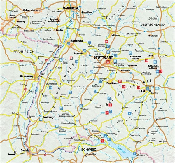 Produktbild: Kleine Auszeiten mit der Bahn in Baden-W&uuml;rttemberg