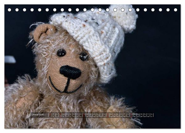 Produktbild: Die Teddys sind los (Tischkalender 2026 DIN A5 quer), CALVENDO Monatskalender