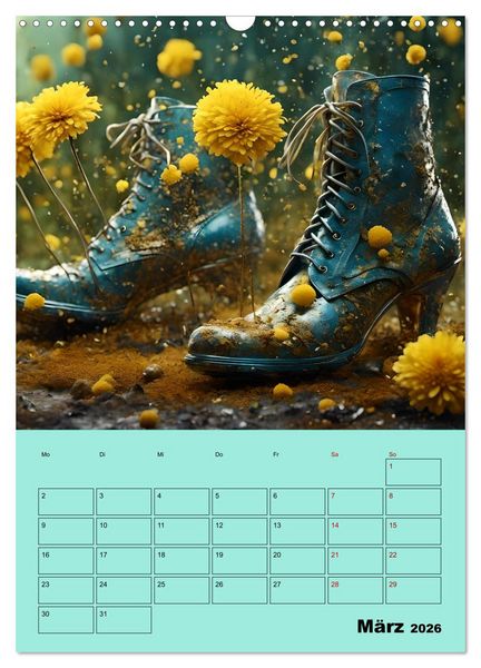 Produktbild: Verzaubert durch High Heels &ndash; Ein Kalender f&uuml;r Schuhliebhaber (Wandkalender 2026 DIN A3 hoch), CALVENDO Monatskalender