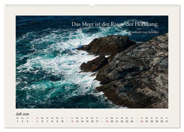 Produktbild: Hirnyoga (hochwertiger Premium Wandkalender 2026 DIN A2 quer), Kunstdruck in Hochglanz