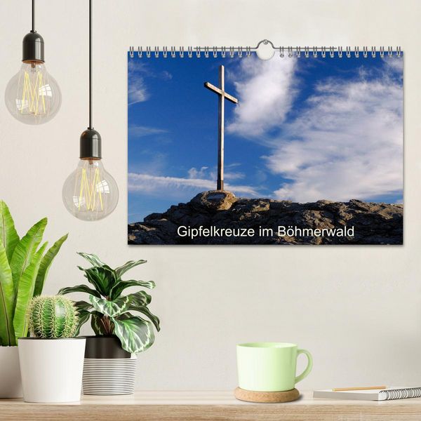Produktbild: Gipfelkreuze im B&ouml;hmerwald (Wandkalender 2026 DIN A4 quer), CALVENDO Monatskalender