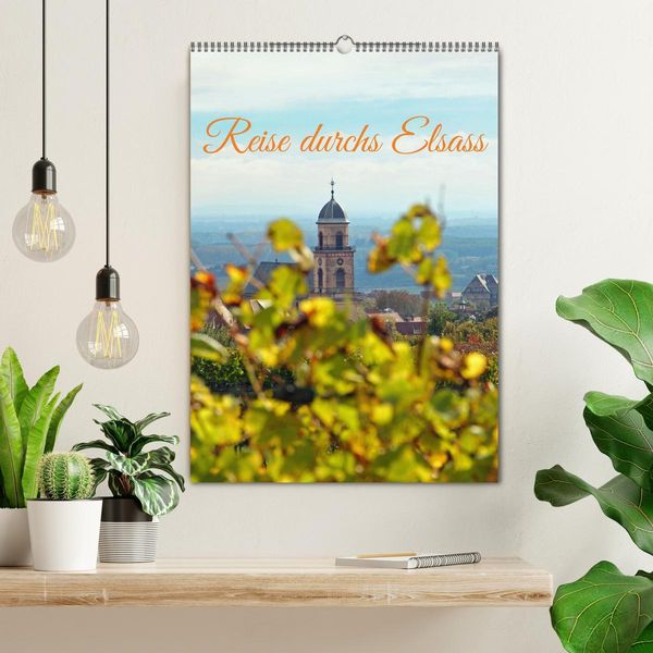 Produktbild: Reise durchs Elsass (Wandkalender 2026 DIN A2 hoch), CALVENDO Monatskalender