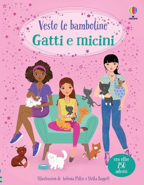 Produktbild: Gatti e micini. Con adesivi