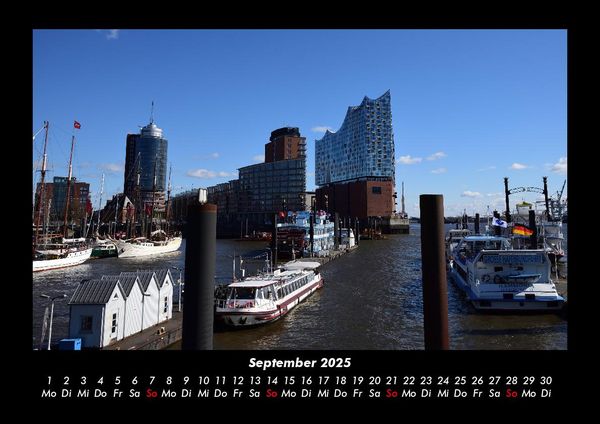 Produktbild: Hamburg 2025 Fotokalender DIN A3